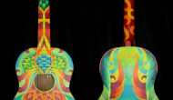 Perrine |  Acrylic on Acoustic Guitar